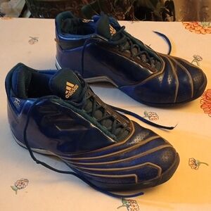 Adidas Men's Blue TMAC 2 Restomod. Size 11.5 Well Used.